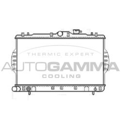 Chladič motora AUTOGAMMA 104062