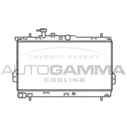 Chladič motora AUTOGAMMA 104066