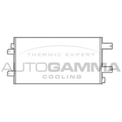 Kondenzátor klimatizácie AUTOGAMMA 104577