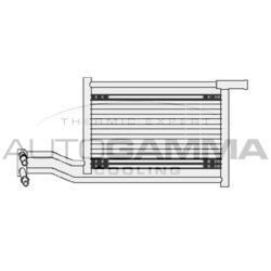 Chladič motorového oleja AUTOGAMMA 104783
