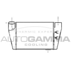 Chladič plniaceho vzduchu AUTOGAMMA 104961