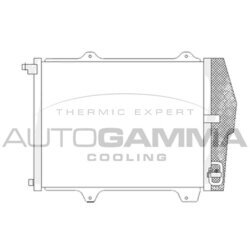 Kondenzátor klimatizácie AUTOGAMMA 105028