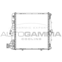 Chladič motora AUTOGAMMA 105102