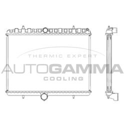 Chladič motora AUTOGAMMA 105123