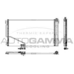 Kondenzátor klimatizácie AUTOGAMMA 105596