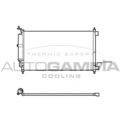 Kondenzátor klimatizácie AUTOGAMMA 105869