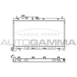 Chladič motora AUTOGAMMA 107239