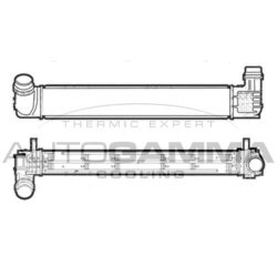 Chladič plniaceho vzduchu AUTOGAMMA 107474