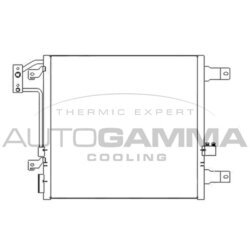 Kondenzátor klimatizácie AUTOGAMMA 107499