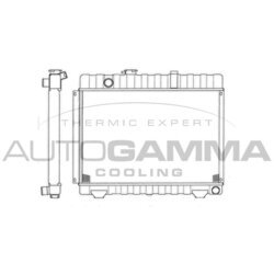 Chladič motora AUTOGAMMA 403472