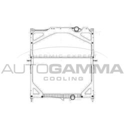 Chladič motora AUTOGAMMA 404708