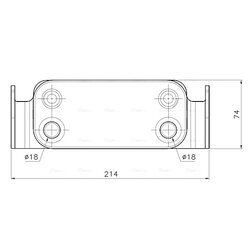 Chladič motorového oleja AVA QUALITY COOLING AU3351