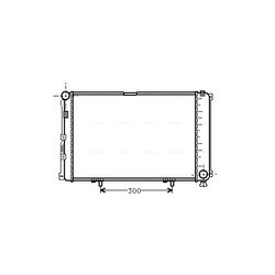 Chladič motora AVA QUALITY COOLING MS2078