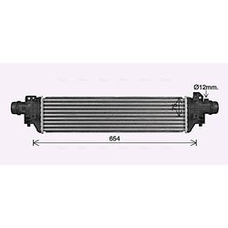 Chladič plniaceho vzduchu AVA QUALITY COOLING OL4717 - obr. 1