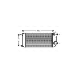 Chladič plniaceho vzduchu AVA QUALITY COOLING PEA4294