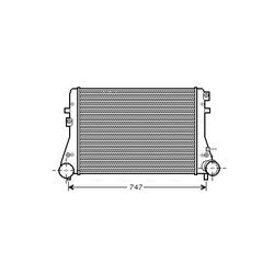 Chladič plniaceho vzduchu AVA QUALITY COOLING VNA4306