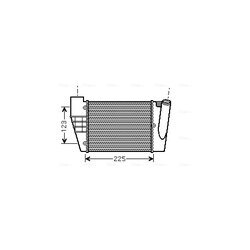 Chladič plniaceho vzduchu AVA QUALITY COOLING AI4251