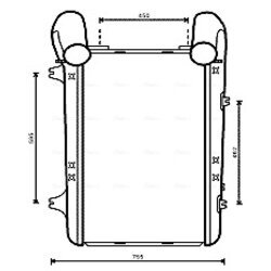 Chladič plniaceho vzduchu AVA QUALITY COOLING DF4056