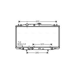 Chladič motora AVA QUALITY COOLING HD2183