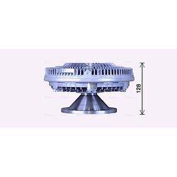 Spojka ventilátora chladenia AVA QUALITY COOLING IVC103 - obr. 2