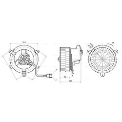 Vnútorný ventilátor AVA QUALITY COOLING MS8784