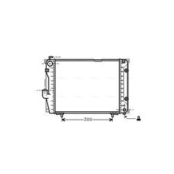 Chladič motora AVA QUALITY COOLING MSA2069