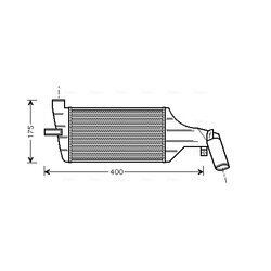 Chladič plniaceho vzduchu AVA QUALITY COOLING OLA4325