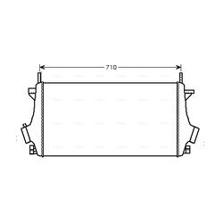 Chladič plniaceho vzduchu AVA QUALITY COOLING OLA4476