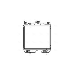 Chladič motora AVA QUALITY COOLING SZ2021