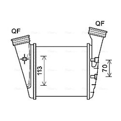 Chladič plniaceho vzduchu AVA QUALITY COOLING VN4372