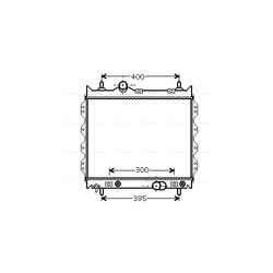 Chladič motora AVA QUALITY COOLING CR2072