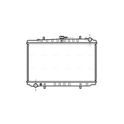 Chladič motora AVA QUALITY COOLING DN2027