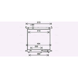 Chladič motora AVA QUALITY COOLING DN2441