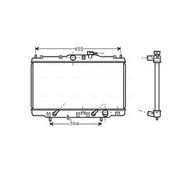 Chladič motora AVA QUALITY COOLING HD2102