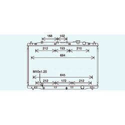 Chladič motora AVA QUALITY COOLING HD2313