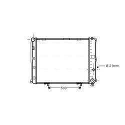 Chladič motora AVA QUALITY COOLING MS2126