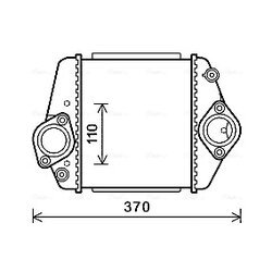 Chladič plniaceho vzduchu AVA QUALITY COOLING MZA4275