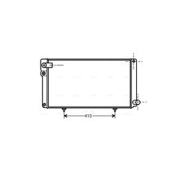 Chladič motora AVA QUALITY COOLING PE2042