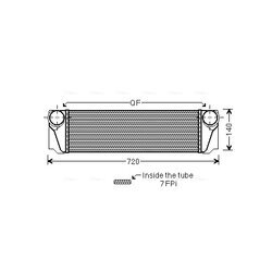 Chladič plniaceho vzduchu AVA QUALITY COOLING BW4376