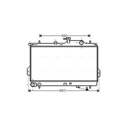 Chladič motora AVA QUALITY COOLING HY2098