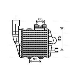 Chladič plniaceho vzduchu AVA QUALITY COOLING HY4226