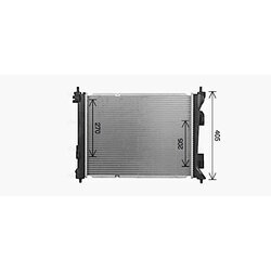 Chladič motora AVA QUALITY COOLING KA2343 - obr. 1