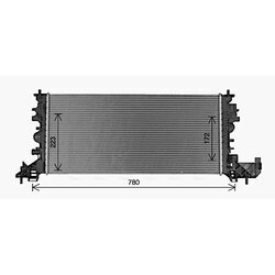 Chladič motora AVA QUALITY COOLING OL2703 - obr. 1