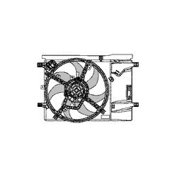 Ventilátor chladenia motora AVA QUALITY COOLING FT7533