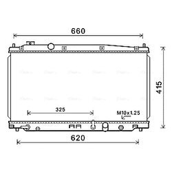 Chladič motora AVA QUALITY COOLING HD2277