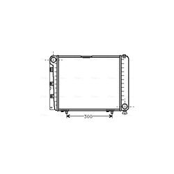 Chladič motora AVA QUALITY COOLING MS2079