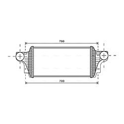 Chladič plniaceho vzduchu AVA QUALITY COOLING MSA4549