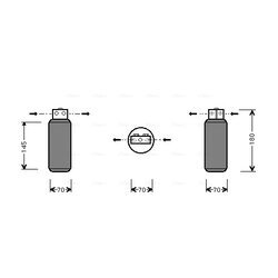 vysúšač klimatizácie AVA QUALITY COOLING SBD042