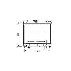 Chladič motora AVA QUALITY COOLING SZ2109