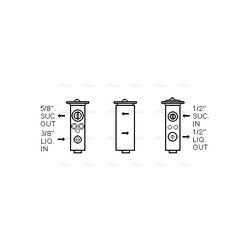 Expanzný ventil klimatizácie AVA QUALITY COOLING CS1018